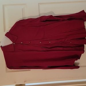 Ladies magenta western top